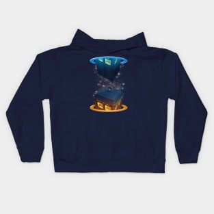 Tardis Portal Kids Hoodie